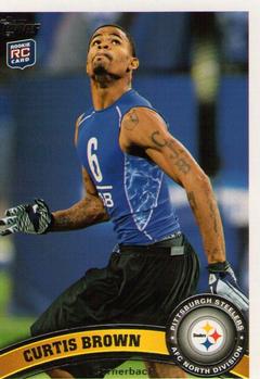 2011 Topps #214 Curtis Brown Front