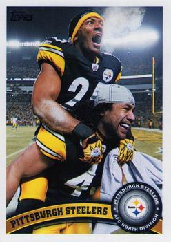 2011 Topps #216 Pittsburgh Steelers Front