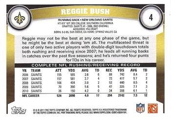 2011 Topps #4 Reggie Bush Back