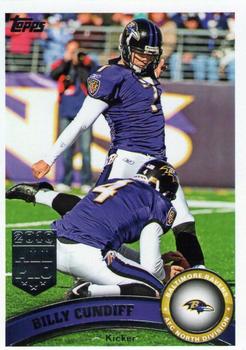 2011 Topps #65 Billy Cundiff Front