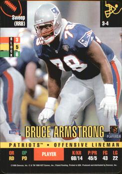 1995 Donruss Red Zone #NNO Bruce Armstrong Front