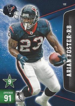 2011 Panini Adrenalyn XL #122 Arian Foster  Front