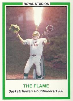 1988 Saskatchewan Roughriders #NNO The Flame Front