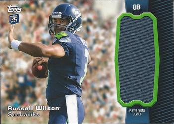 2012 Topps - Rookie Relic Jumbos #RJR-RW Russell Wilson Front