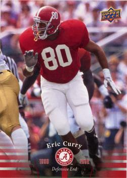 2012 Upper Deck University of Alabama #59 Eric Curry Front