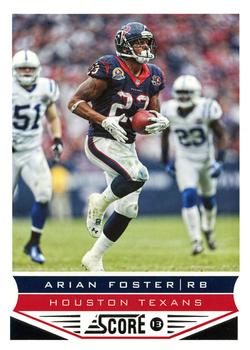 2013 Score #84 Arian Foster Front