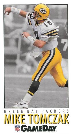 1992 GameDay #189 Mike Tomczak Front