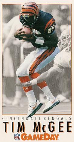 1992 GameDay #234 Tim McGee Front