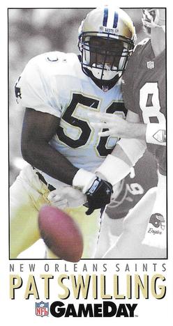 1992 GameDay #269 Pat Swilling Front