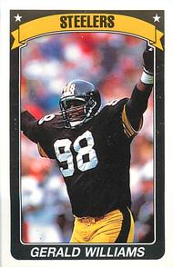 1990 Panini Stickers #153 Gerald Williams Front