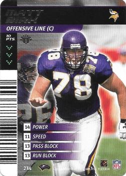 2001 NFL Showdown 1st Edition #234 Matt Birk Front