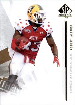 2013 SP Authentic #82 Robert Alford Front