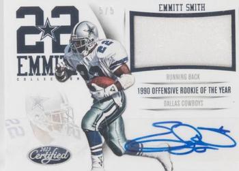 2013 Panini Certified - Emmitt Smith Collection Signature Materials #4 Emmitt Smith Front