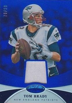 2013 Panini Certified - Mirror Blue Materials #92 Tom Brady Front