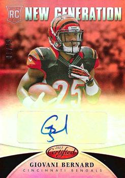 2013 Panini Certified - Mirror Red Signatures #236 Giovani Bernard Front