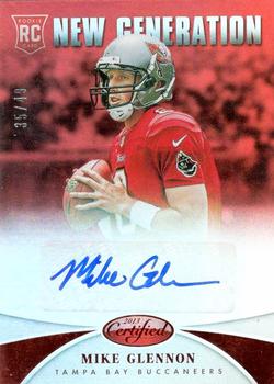 2013 Panini Certified - Mirror Red Signatures #270 Mike Glennon Front
