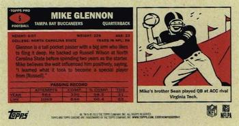 2013 Topps Chrome - 1965 #5 Mike Glennon Back