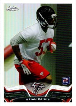 2013 Topps Chrome - Refractors #27 Brian Banks Front
