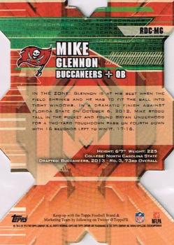 2013 Topps Chrome - Rookie Die Cuts #RDC-MG Mike Glennon Back