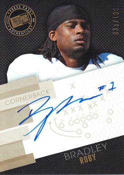 2014 Press Pass - Autographs Gold #PPS-BR Bradley Roby Front