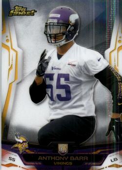 2014 Finest #145 Anthony Barr Front