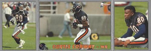 1993 Pacific Triple Folder #17 Curtis Conway Front