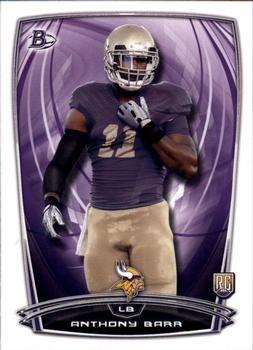 2014 Bowman - Rookies #58 Anthony Barr Front