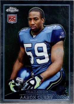 2009 Topps Chrome #TC120 Aaron Curry Front