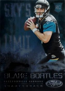 2014 Panini Certified - Sky's the Limit #SKY4 Blake Bortles Front