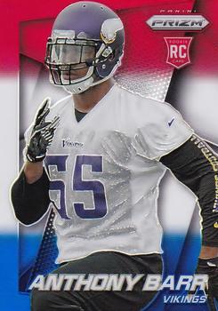2014 Panini Prizm - Red White And Blue Prizm #262 Anthony Barr Front