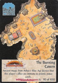 1995 TSR Spellfire Master the Magic The Underdark #10 Burning Cavern, The Front