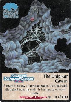 1995 TSR Spellfire Master the Magic The Underdark #11 Unipolar Cavern, The Front