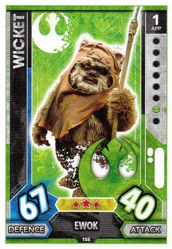 2017 Topps Star Wars Force Attax Universe #155 Wicket Front