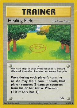 2001 Pokemon Neo Revelation #61/64 Healing Field Front