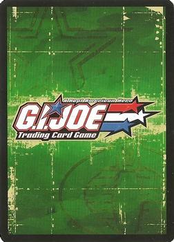 2005 Wizards of the Coast G.I. Joe Armored Strike #6 Depth Charge Back