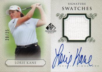 2004 SP Signature - Signature Swatches #SS-LK Lorie Kane Front