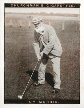 1928 Churchman's Famous Golfers 2nd Series (Large) #8 Tom Morris Front