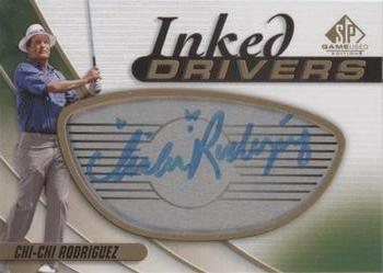 2021 SP Game Used - Inked Drivers #ID-RO Chi-Chi Rodriguez Front