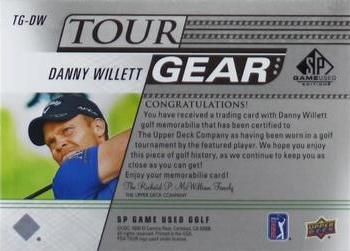 2021 SP Game Used - Tour Gear Black #TG-DW Danny Willett Back
