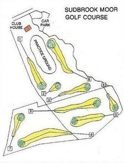1993 C. Britton Publishing Golf Courses of the British Isles #2 Sudbrook Moor Golf Club, Lincolnshire Front