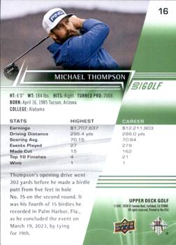 2024 Upper Deck #16 Michael Thompson Back