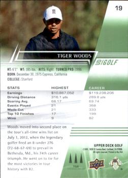 2024 Upper Deck #19 Tiger Woods Back