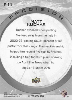 2024 Upper Deck - Precision #P-14 Matt Kuchar Back