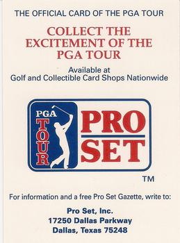 1990 Pro Set PGA Tour #NNO PGA Tour Partners Back
