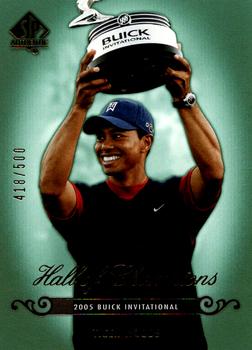 2005 SP Authentic #86 Tiger Woods Front