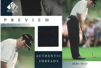 2001 Upper Deck - SP Authentic Preview Authentic Threads #MW-AT Mike Weir Front