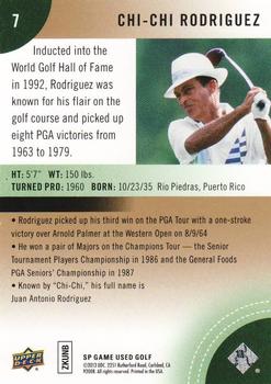 2014 SP Game Used #7 Chi Chi Rodriguez Back