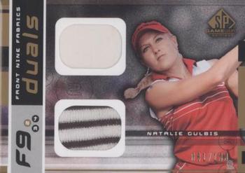 2003 SP Game Used - Front Nine Fabrics Duals #F9-NG Natalie Gulbis Front