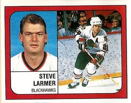 1988-89 Panini Hockey Stickers #26 Steve Larmer Front
