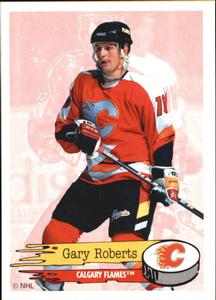 1995-96 Panini Stickers #236 Gary Roberts Front